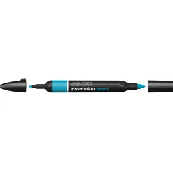 Winsor & Newton Promarker - - Neon Volt Blue > Markery, Brushpeny I Pisaki