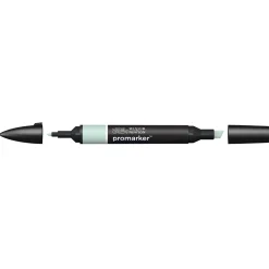 Winsor & Newton Promarker - - Pebble Blue > Markery, Brushpeny I Pisaki