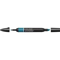 Winsor & Newton Promarker - - Petrol Blue > Markery, Brushpeny I Pisaki