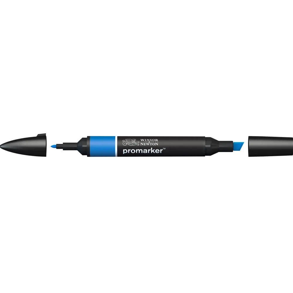 Winsor & Newton Promarker - - True Blue > Markery, Brushpeny I Pisaki