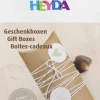 Heyda Pudełka tekturowe - - 18,5 x 9 cm, 6 szt.