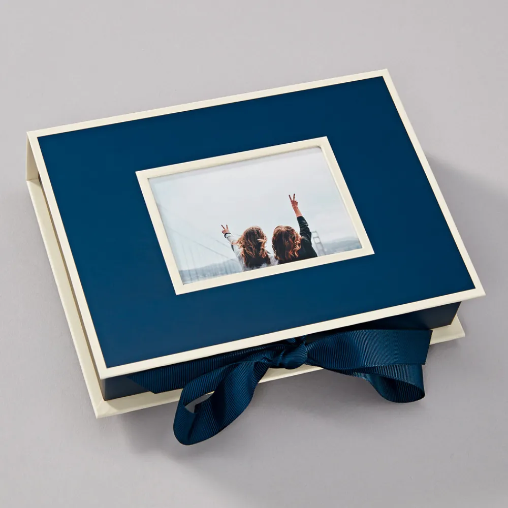 Semikolon Pudełko na zdjęcia - - Marine, 20,7 x 15,3 x 4,7 cm > Albumy Na Zdjęcia