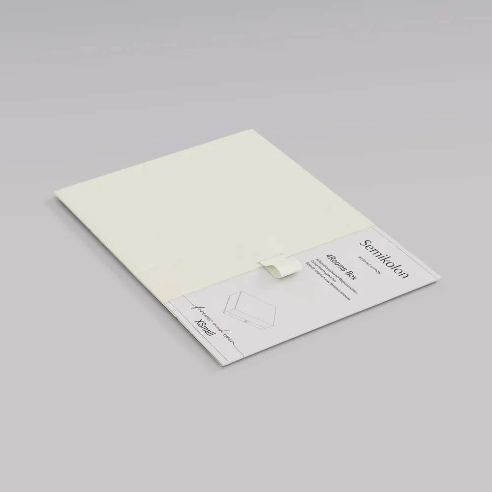 Semikolon Pudełko prezentowe 4Rooms Wedding Edition - - Chamois, 19 x 14 x 6,5 cm > Pudełka Prezentowe