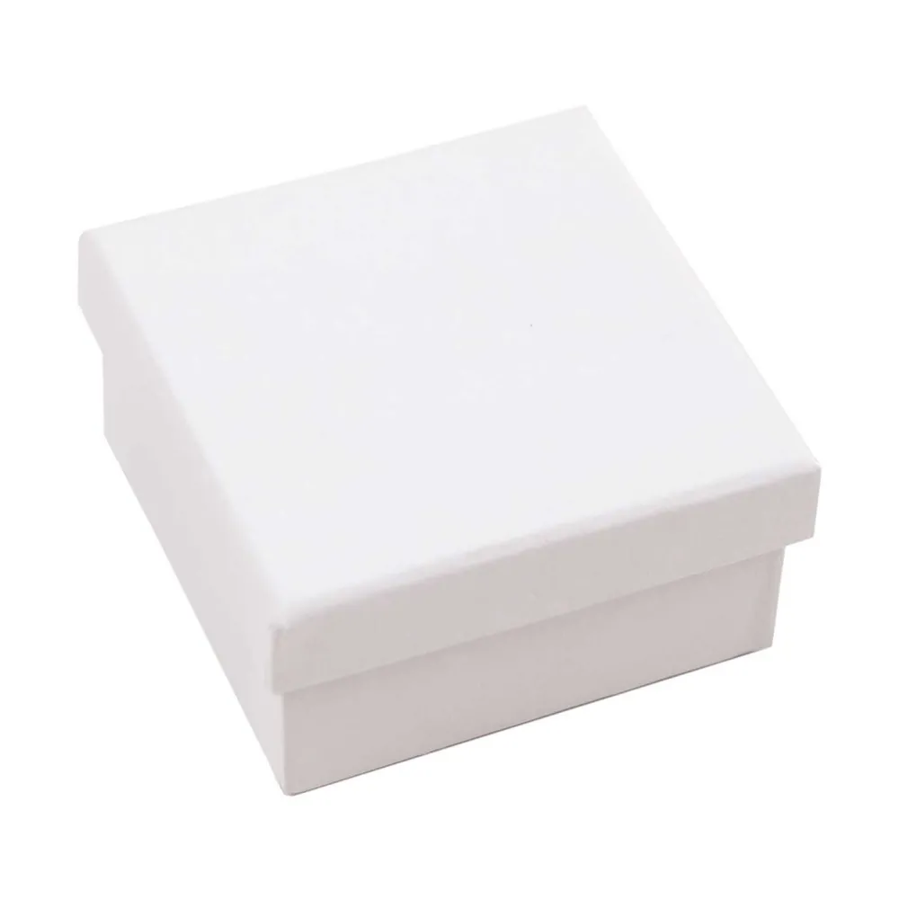 Rico Design Pudełko tekturowe - - białe, 11 x 11 x 5,5 cm