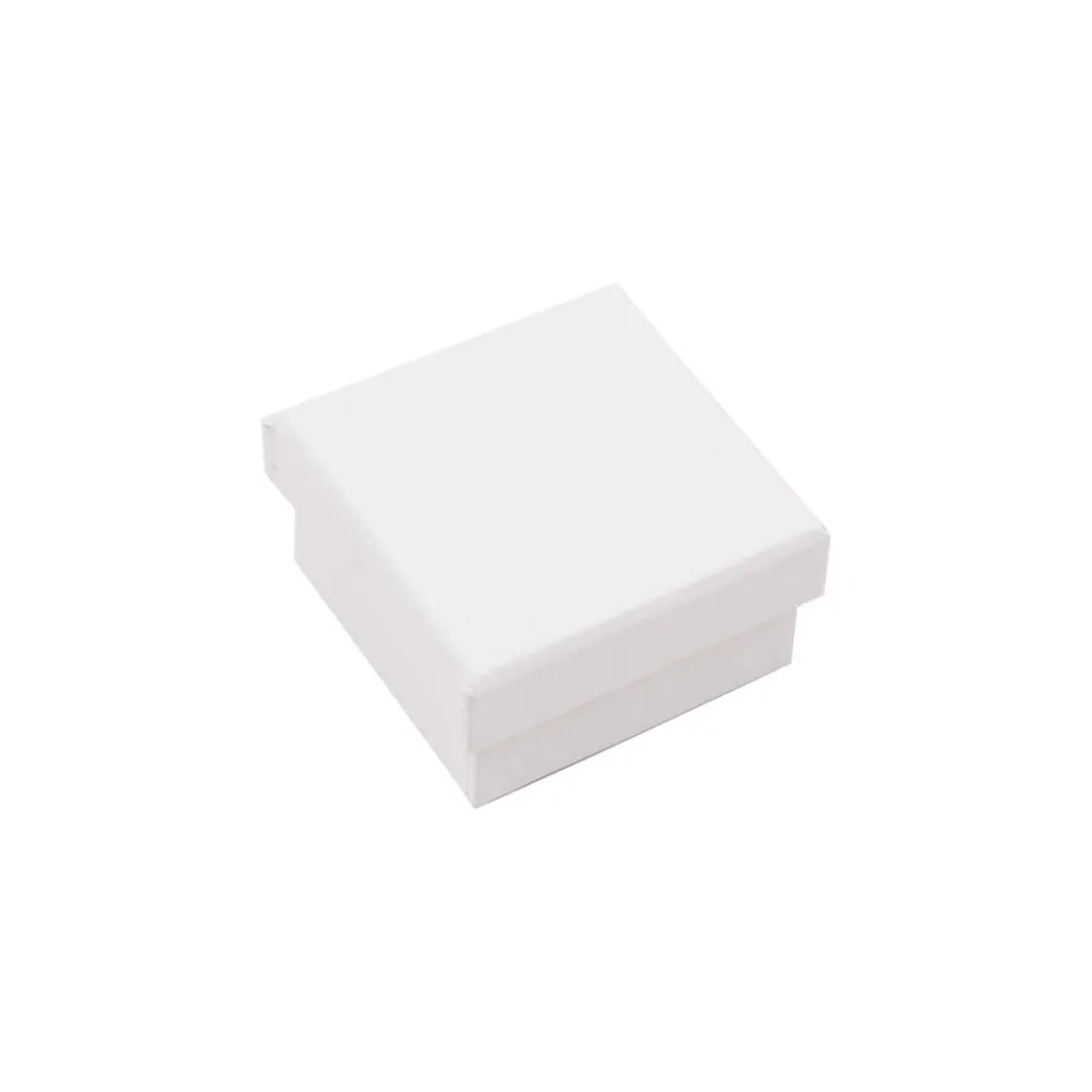 Rico Design Pudełko tekturowe - - białe, 5 x 5 x 2,5 cm