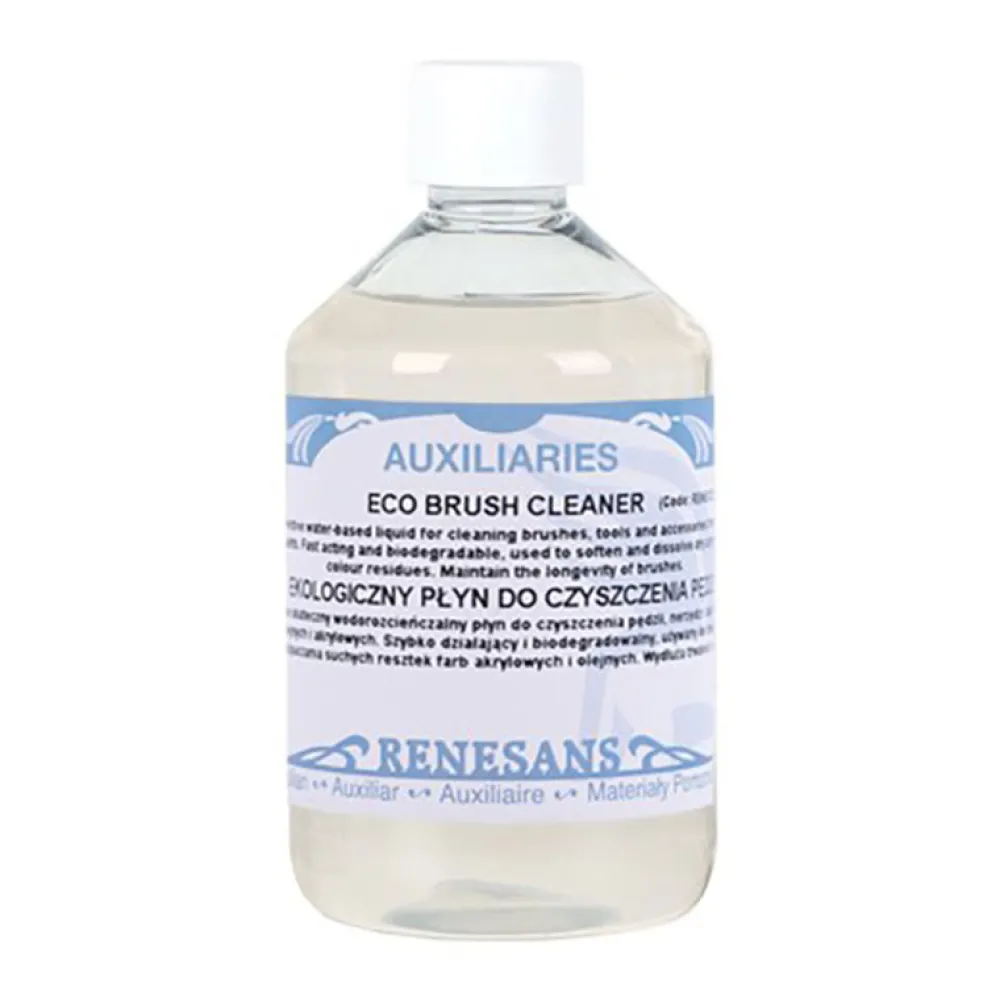 Renesans Płyn do czyszczenia pędzli, ekologiczny - - 250 ml > Akcesoria Do Pędzli