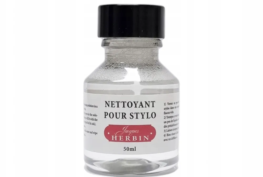 J.Herbin Płyn do czyszczenia piór wiecznych, Nettoyant Pour Stylo - - 50 ml > Atramenty