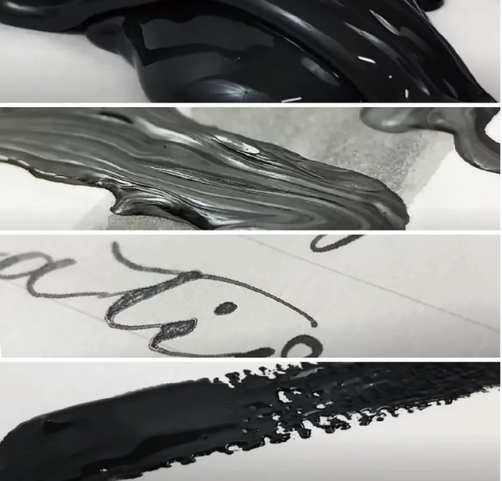Kuretake Płynny grafit Fluid Graphite - - czarny, 60 ml > Tusze Rysunkowe