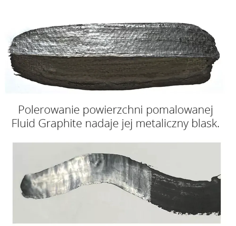 Kuretake Płynny grafit Fluid Graphite - - czarny, 60 ml > Tusze Rysunkowe