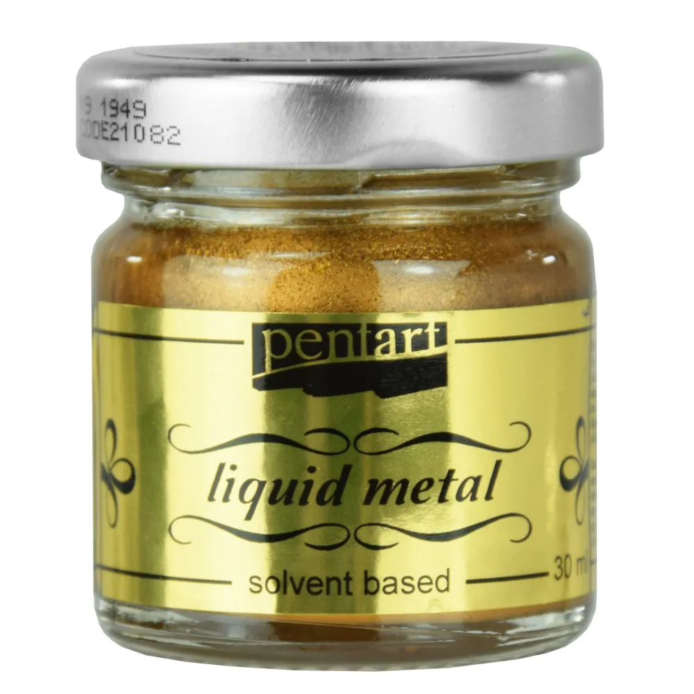 Pentart Płynny metal Liquid Metal - - miedziany, 30 ml > Farby Dekoracyjne