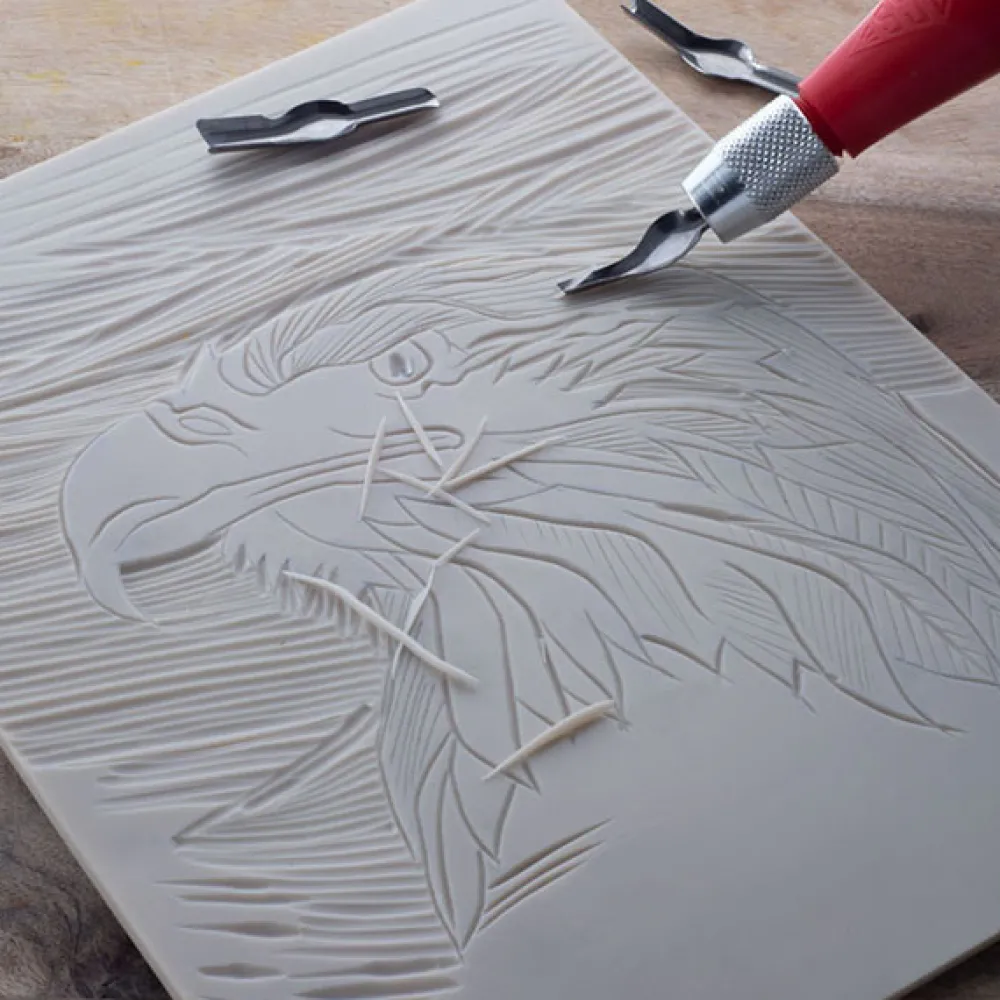 Essdee Płyty do linorytu SoftCut - - gumowe, 150 x 105 x 3 mm, 2 szt. > Techniki Graficzne
