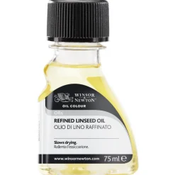 Winsor & Newton Rafinowany olej lniany do farb olejnych - - 75 ml > Oleje|Media Do Farb Olejnych