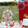 PartyDeco Rozety dekoracyjne Cyrk - 26-43 cm, 5 szt. > Girlandy I Rozety