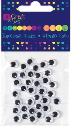 dpCraft Ruchome oczka - - okrągłe, 6 mm, 50 szt. > Dodatki Dekoracyjne