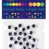 dpCraft Ruchome oczka - - samoprzylepne, 8 mm, 36 szt.