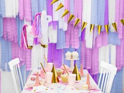 PartyDeco Serwetki Chmurki - białe, 20 szt.