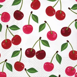 PAW Decor Collection Serwetki ozdobne - Paw - Cherries Pattern, 20 szt.