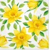 PAW Decor Collection Serwetki ozdobne - Paw - Daffodils in Bloom, 20 szt.