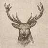 PAW Decor Collection Serwetki ozdobne We Care - Paw - Deer, 20 szt.