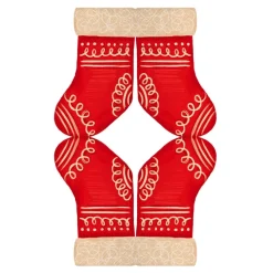 PartyPal Serwetki papierowe Świąteczna Skarpeta - 20,6 x 33 cm, 10 szt. > Serwetki