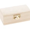 Rico Design Skrzynka drewniana, kuferek - - 10 x 5 x 4,5 cm