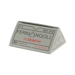 Zenith Spinacze narożne do papieru 815 - - Silver 50 szt.