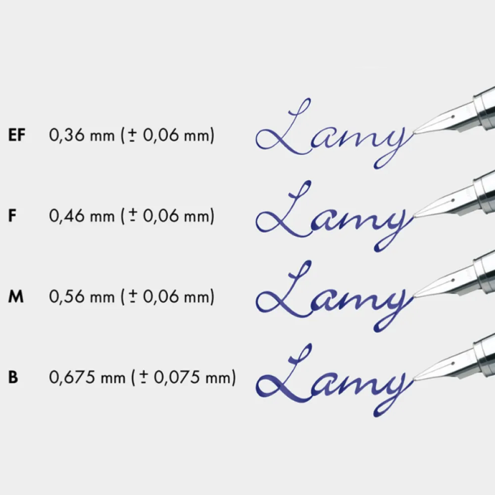 Lamy Stalówka Z50 do pióra wiecznego - - Stainless Steel, EF > Stalówki