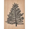 Rico Design Stempel drewniany Sosna - - 8,5 x 12 cm