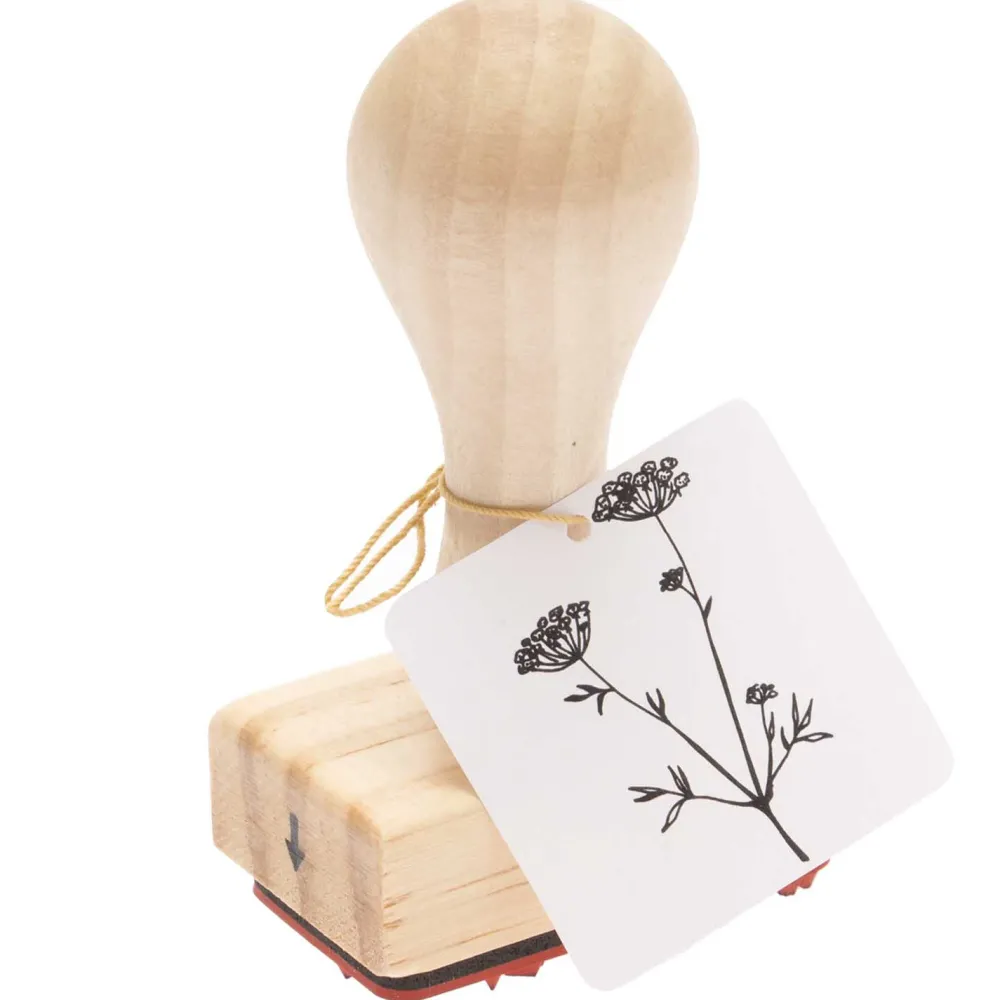 Rico Design Stempel na drewnianym gryfie - - Kwiat anyżu