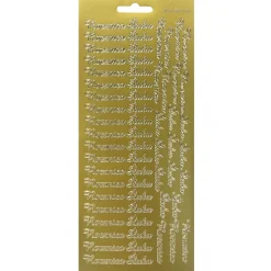Stickersy naklejki ażurowe - Żonkile złote > Naklejki