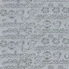 Stickersy, naklejki ażurowe - Serdeczne Życzenia, srebrne
