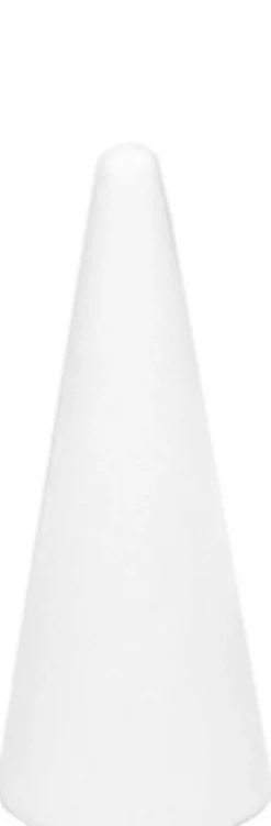 Stożek styropianowy - 20 cm
