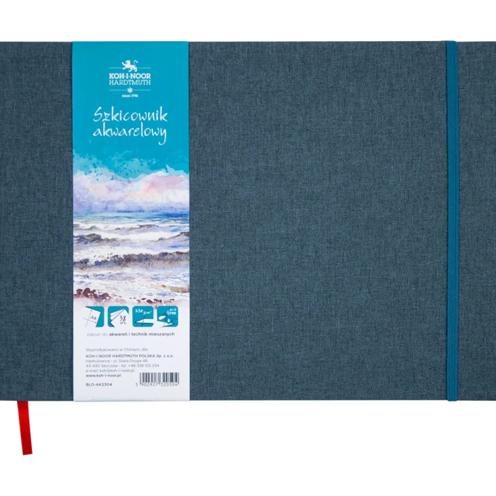KOH-I-NOOR Szkicownik akwarelowy - - A4 230 g > Papier Do Akwareli