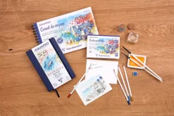 Clairefontaine Szkicownik Aquapad Watercolour Book 14 x 21 cm - - 300 g 24 ark.