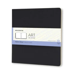 Moleskine Szkicownik Art Collection 19 x 19 cm - - miękki czarny 120 g
