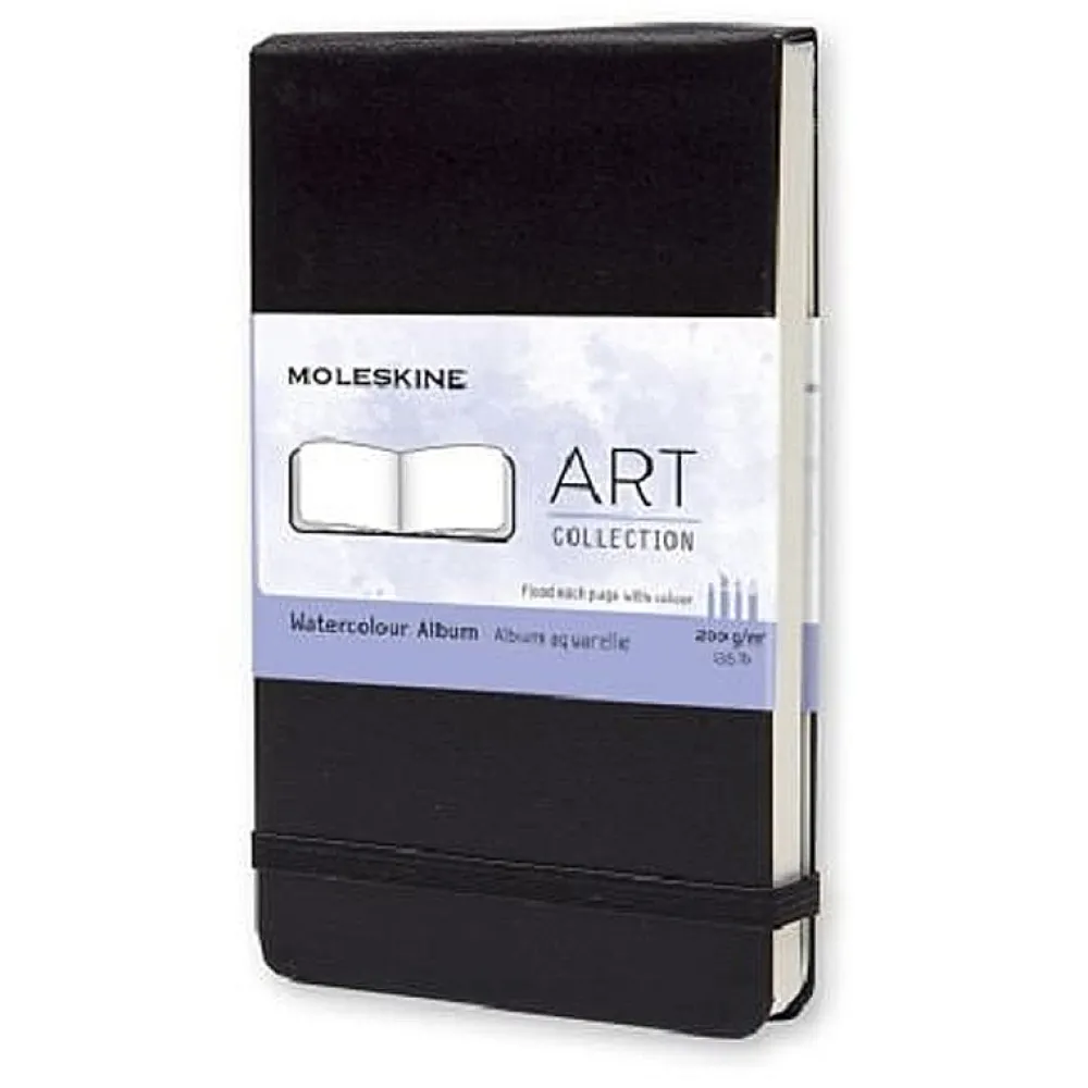 Moleskine Szkicownik do akwareli Art Collection 9 x 14 cm - - twarda okładka 200 g/m2