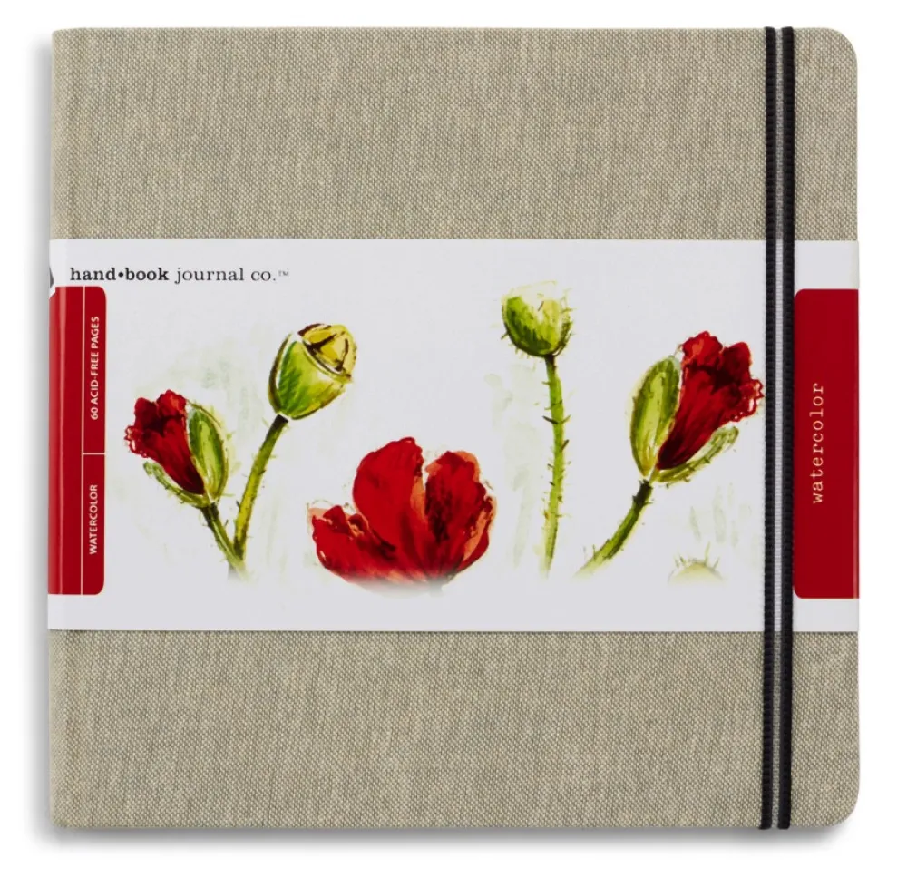 Speedball Szkicownik do akwareli Hand Book Journal Co. 20 x 20 cm - - 30 ark.