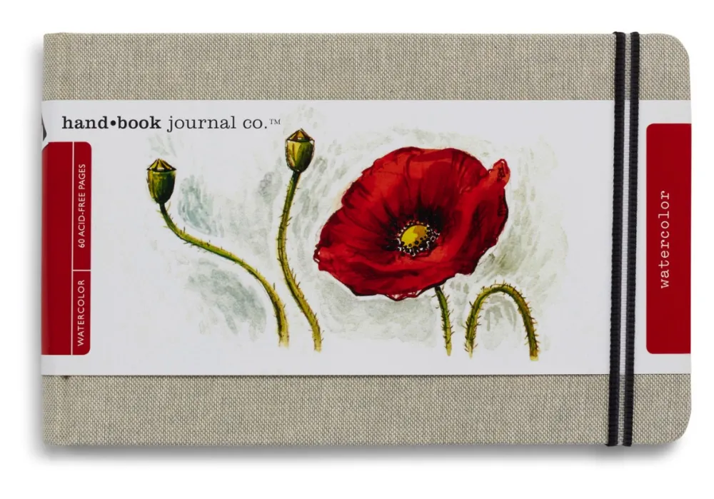 Speedball Szkicownik do akwareli Hand Book Journal Co. 8 x 20 cm - - 30 ark. > Papier Do Akwareli