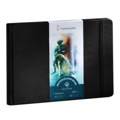 Hahnemuhle Szkicownik do akwareli Watercolour Book - Hahnemühle - A6, 250 g, 30 ark. > Papier Do Akwareli