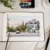 Hahnemuhle Szkicownik do akwareli Watercolour Book - Hahnemühle - 19,5 x 19,5 cm, 200 g, 30 ark. > Papier Do Akwareli