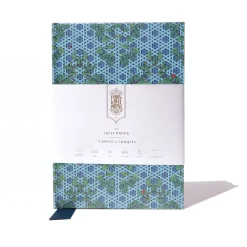 Ferris Wheel Press Szkicownik Enveloped in Rattan - - Teal, 160 g, A5