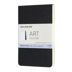Moleskine Szkicownik - - gładki miękki kieszonkowy czarny