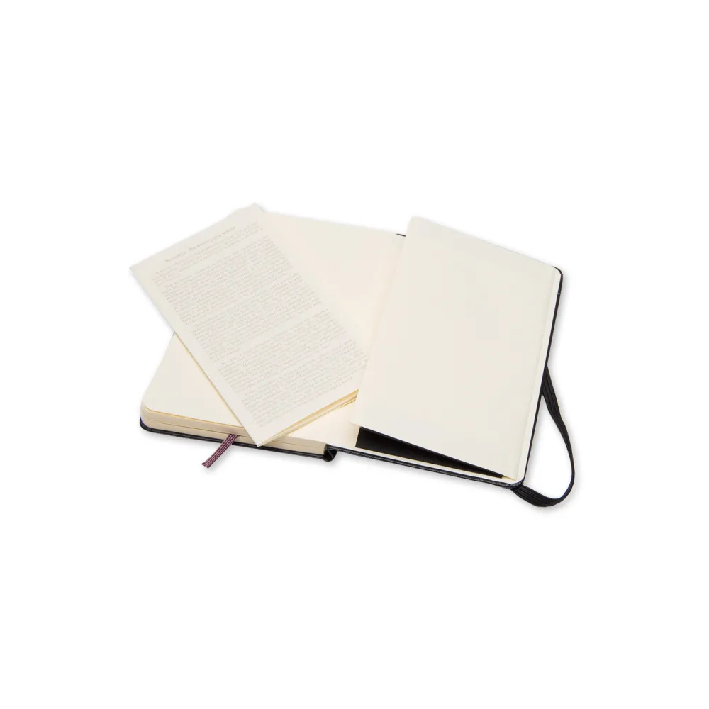 Moleskine Szkicownik - - twardy kieszonkowy czarny
