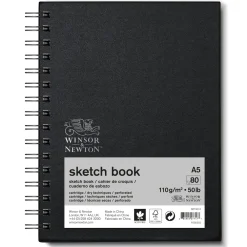 Winsor & Newton Szkicownik na spirali Sketch Book - - A5, 110g, 80 ark.