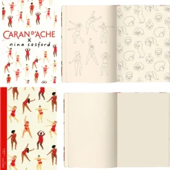 Caran d'Ache Szkicownik Nina Cosford A5 - - Beige > Szkicowniki