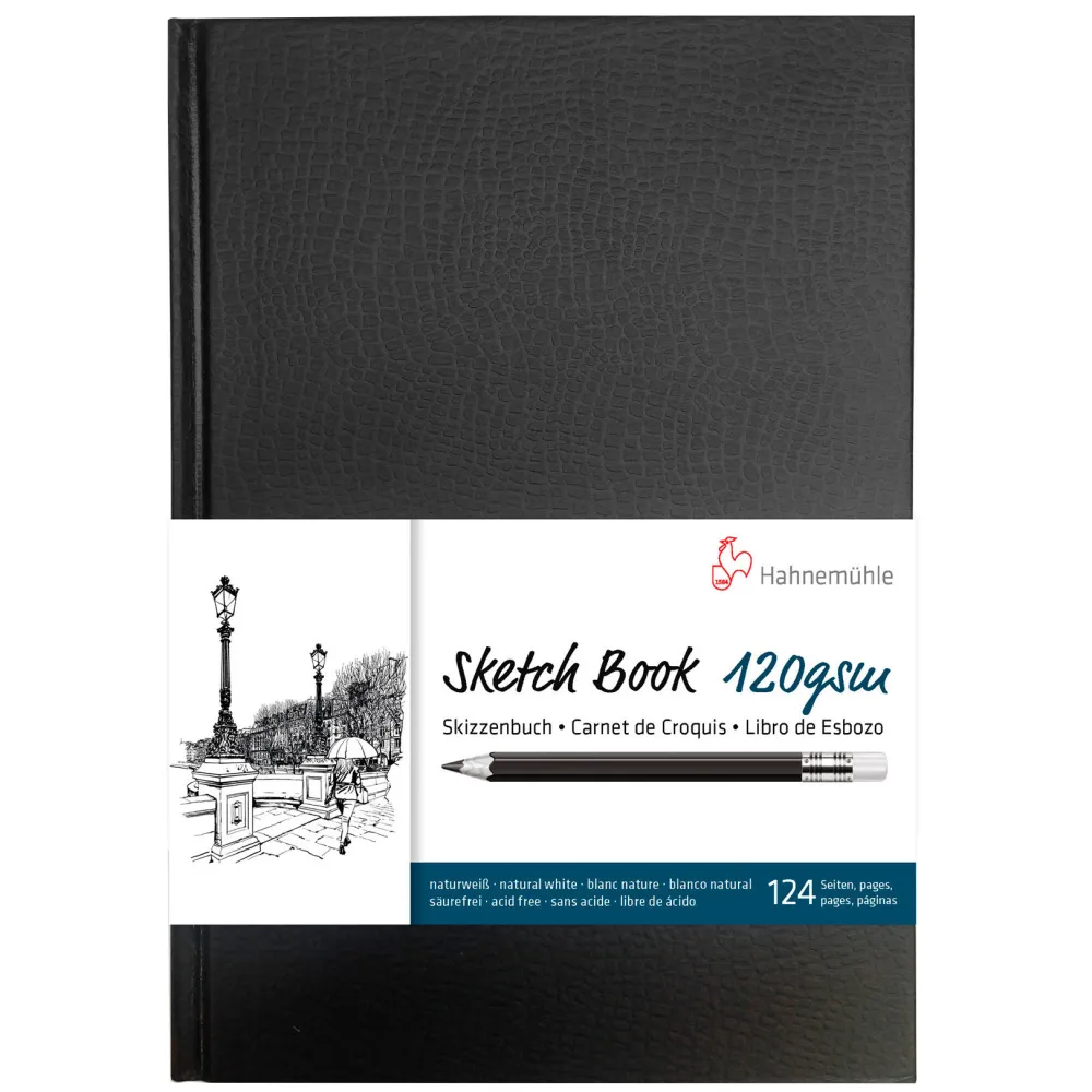 Hahnemuhle Szkicownik Sketch Book - Hahnemühle - A5, 120 g, 62 ark. > Bloki Szkicowe