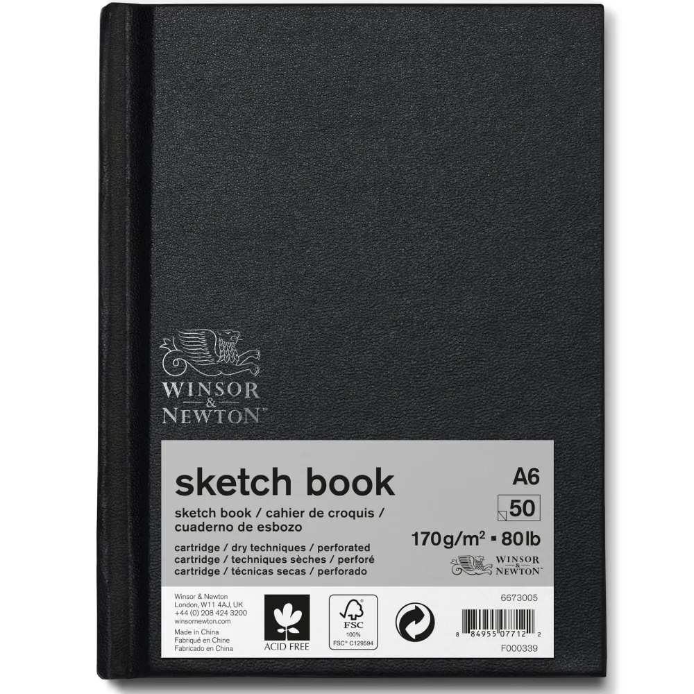 Winsor & Newton Szkicownik Sketch Book - - A6, 110g, 80 ark.