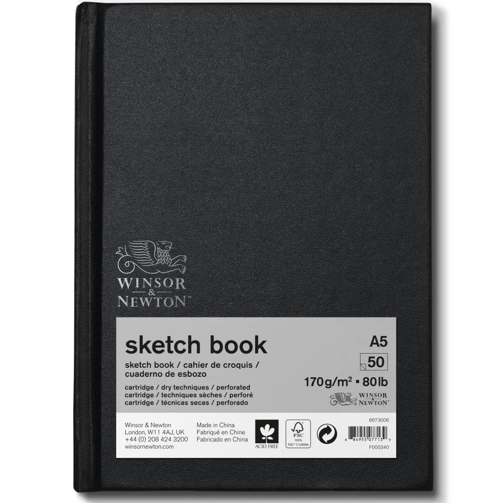Winsor & Newton Szkicownik Sketch Book - - A5, 170g, 50 ark.