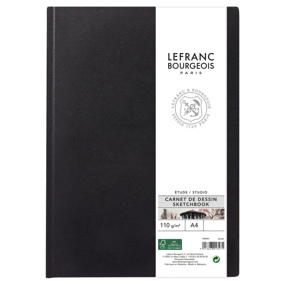 Lefranc & Bourgeois Szkicownik Studio - - A4, 110 g, 160 stron > Bloki Szkicowe