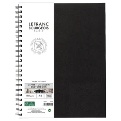 Lefranc & Bourgeois Szkicownik Studio na spirali - - A4, 110 g, 160 stron > Bloki Szkicowe